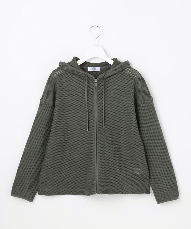 J.PRESS LADIES L ラッセルレース パーカー グレー系