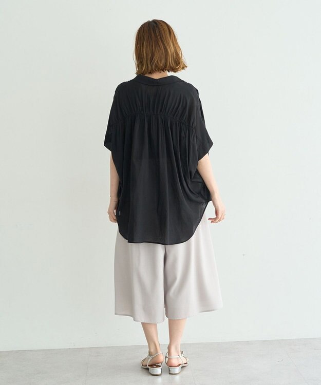 YECCA VECCA 【UVカット】ガウチョパンツ Light Gray