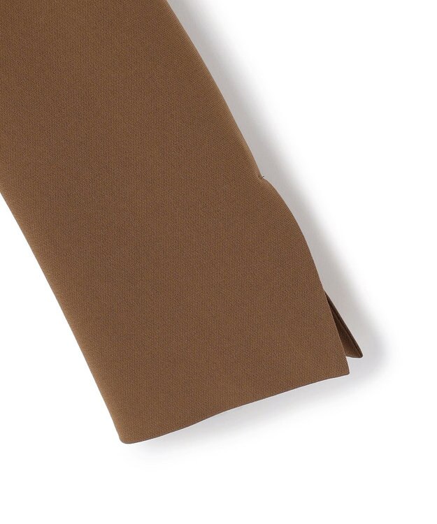 BEIGE， GYPSUM / シルキータッチ ショールカラージャケット Brown