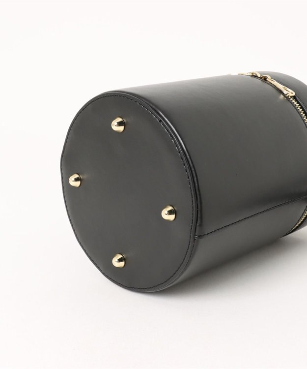 style code [Lyrss/リルス] イタリア製牛トコ皮 CITYエシカルレザースマート ショルダーポケット ブラック