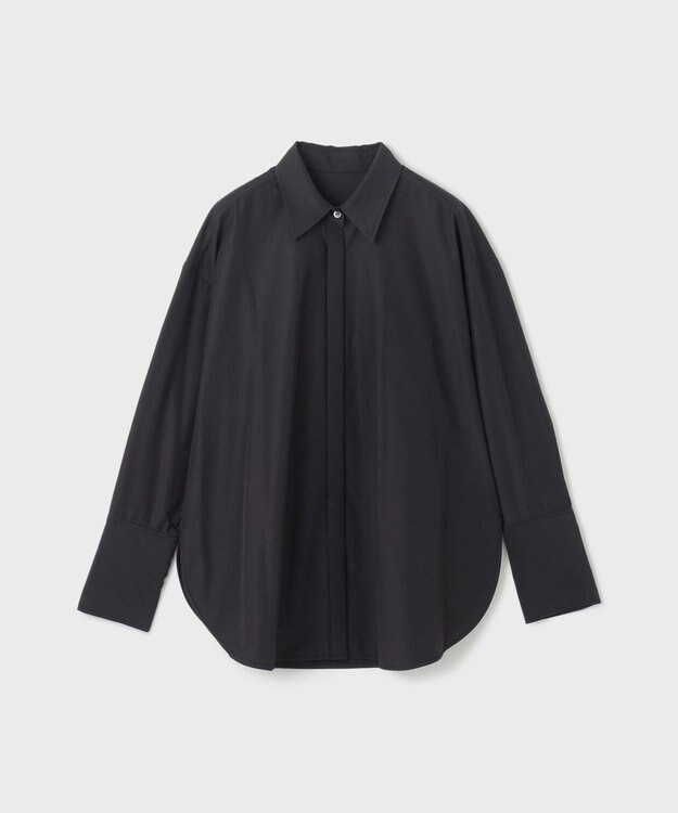 GRACE CONTINENTAL 2WAYシャツブラウス ブラック