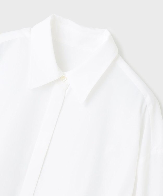 GRACE CONTINENTAL 2WAYシャツブラウス ホワイト