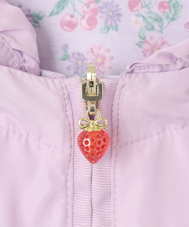 ANY KIDS 【チェリーベリーシリーズ】シャカシャカ リバーシ ブルゾン ラベンダー