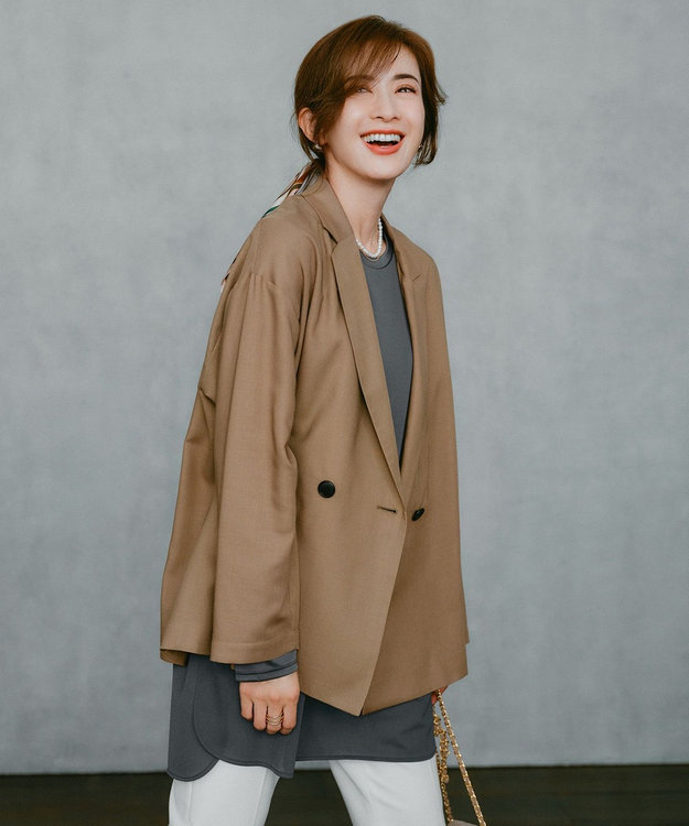 UNFILO イージー ライトジャケット モカ