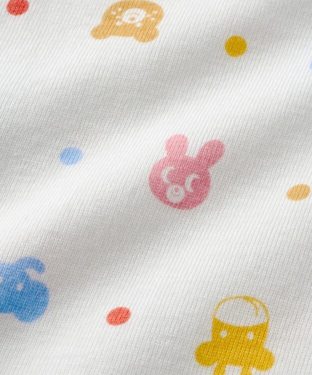 MIKI HOUSE HOT BISCUITS 【70-80cm】 半袖ボディシャツ(かぶり仕様) ブルー