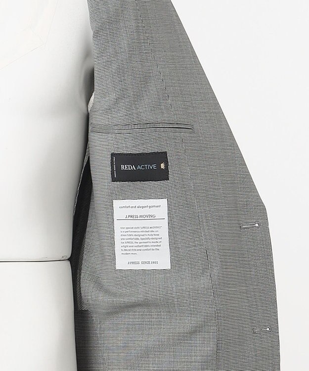 J.PRESS MEN 【WEB・一部店舗限定】 ハウンドトゥース スーツ ブラック系8