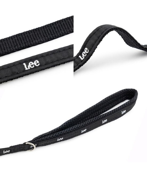PET PARADISE Lee ループノット ハーネス＆リード 小型犬 ３Ｓ ブラック