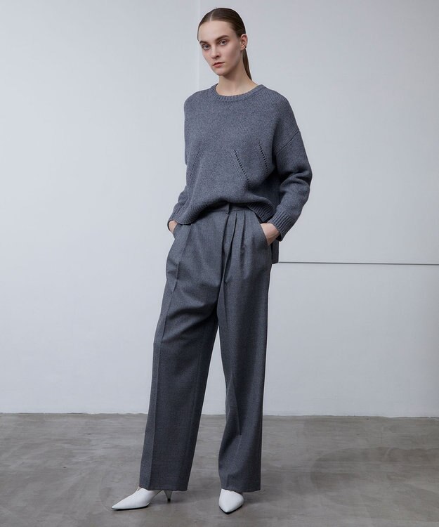 BEIGE， GIEN / ワイドパンツ M Gray