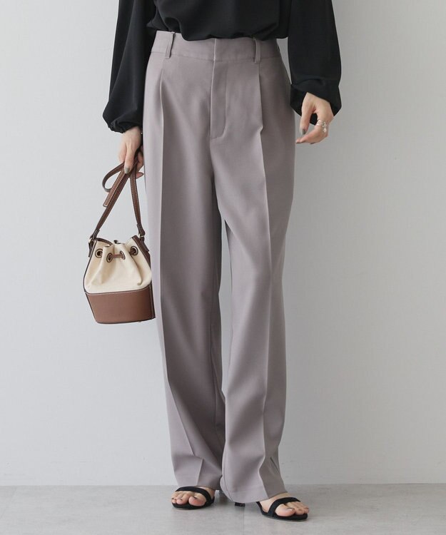 AMERICAN HOLIC 美・美・美ワイドパンツ Gray Beige