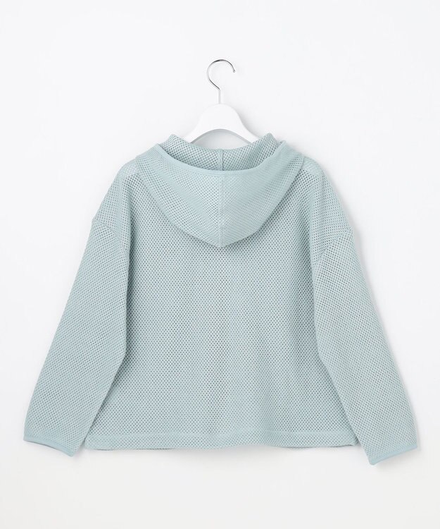 J.PRESS LADIES L ラッセルレース パーカー ダルブルー系