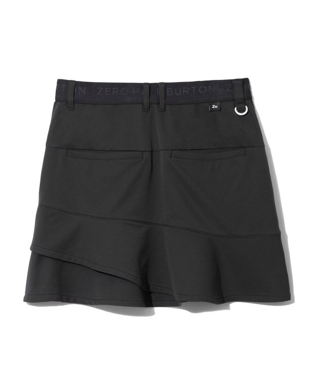 ZERO HALLIBURTON フレアミニスカート ZHG-W4A 9a 82883 ゴルフウェア ブラック