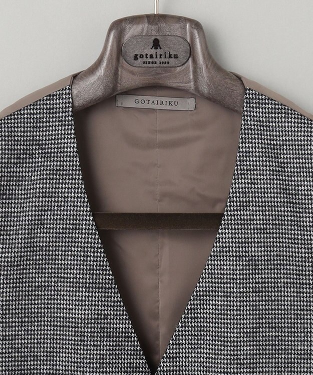 GOTAIRIKU 【セットアップ対応 / AIRY MOVE】Ｔ/Ｗジャージーセットアップ ベスト グレー系8