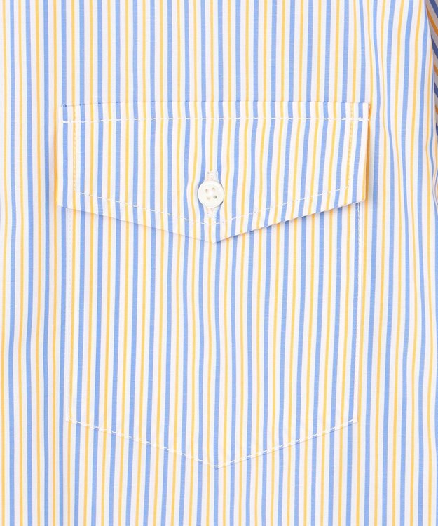 J.PRESS MEN 【J.PRESS ORIGINALS】SOKTAS Regular Collar Shirt / Baggy Fit イエロー系1