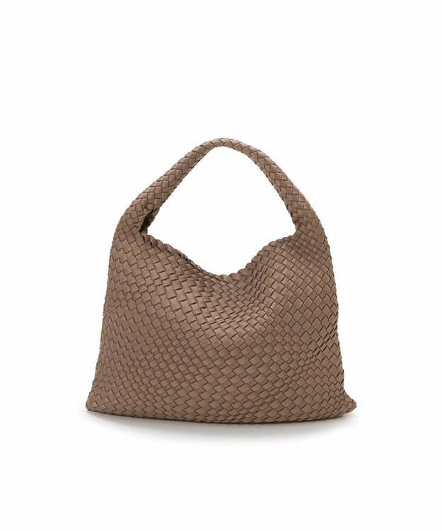 TOPKAPI 【TREASURE TOPKAPI】ネオプレン イントレチャート ワンハンドル ショルダー バッグ グレージュ