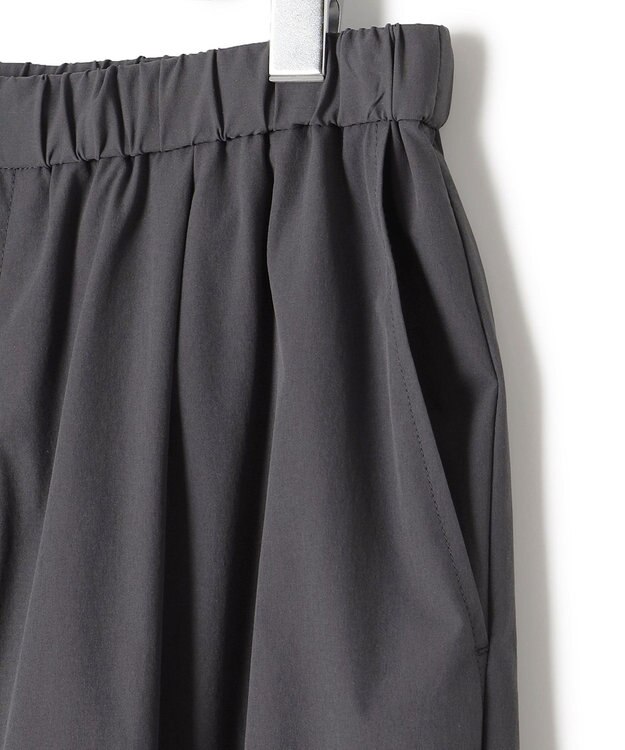 23区 S 【撥水加工/洗える】ナイロン2WAYストレッチ パラシュート パンツ グレー系