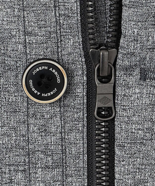 JOSEPH ABBOUD 【キングサイズ】DSDスラブジャガード ライナー付き ブルゾン ライトグレー系