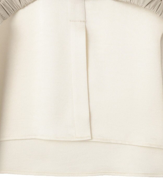 YECCA VECCA シャツレイヤードデザインプルオーバー Light Beige