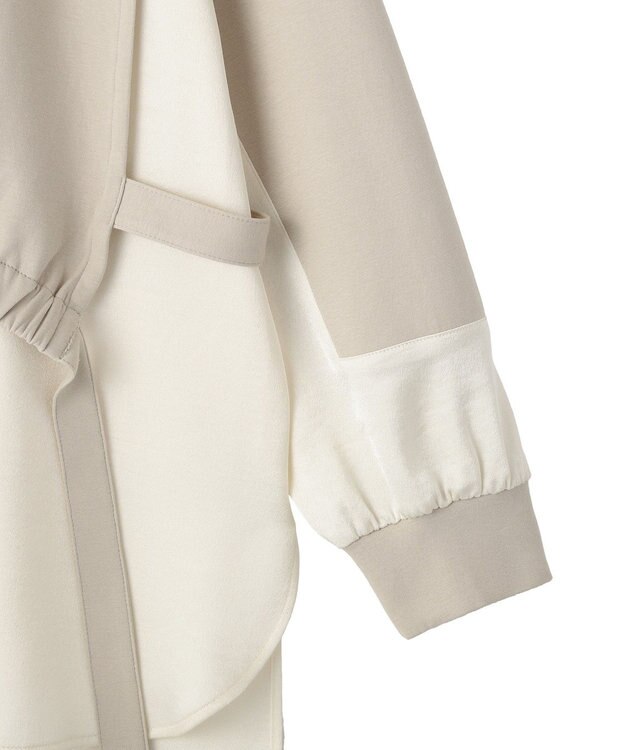 YECCA VECCA シャツレイヤードデザインプルオーバー Light Beige