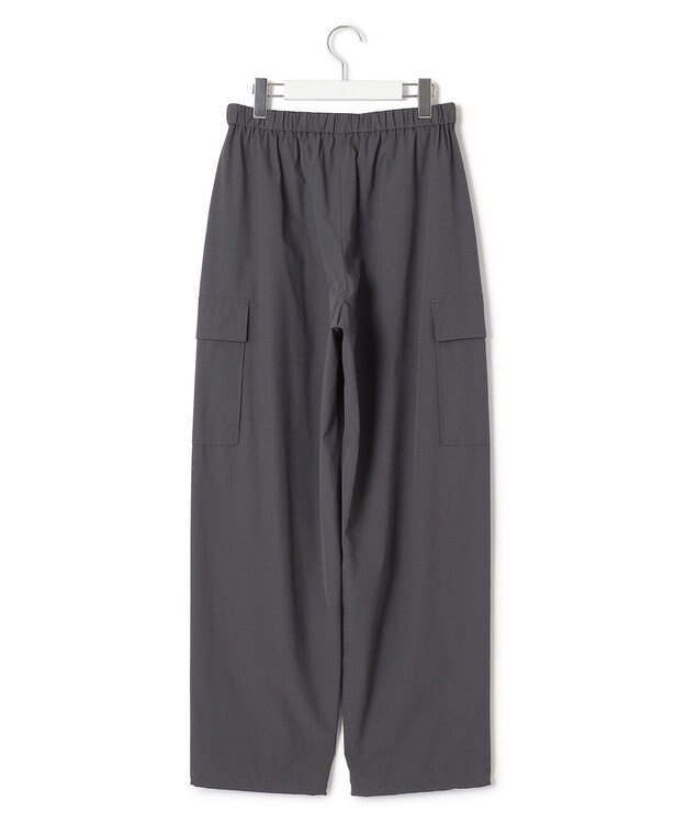 23区 【撥水加工/洗える】ナイロン2WAYストレッチ パラシュート パンツ グレー系