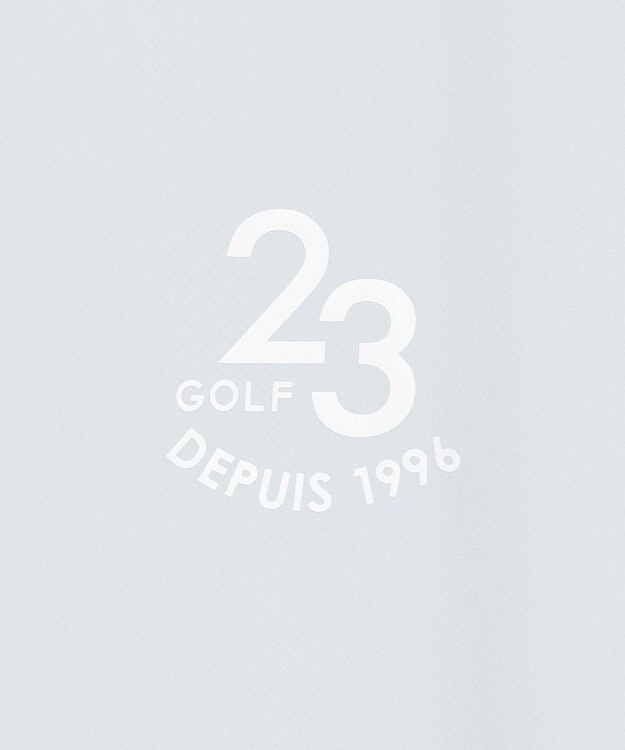 23区GOLF 【WOMEN】レインワンピース　撥水　耐水 ライトグレー系