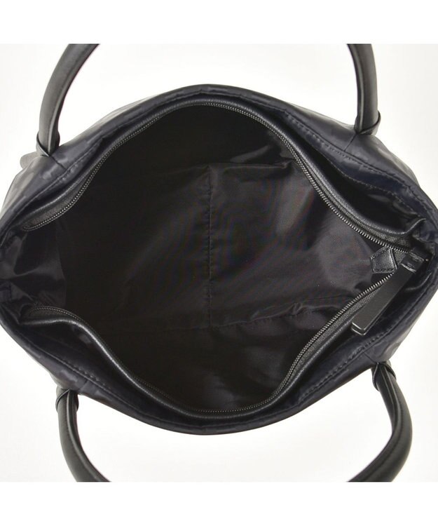 Y'SACCS Polka Dots パイピングトート Sサイズ ブラック