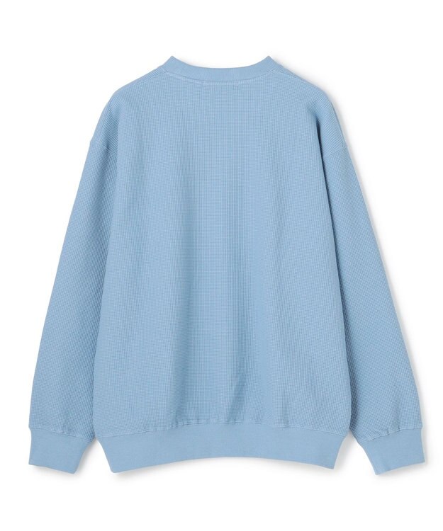 UNFILO MENS 【男女兼用】3シーズンスウェット ワッフルTEE サックス