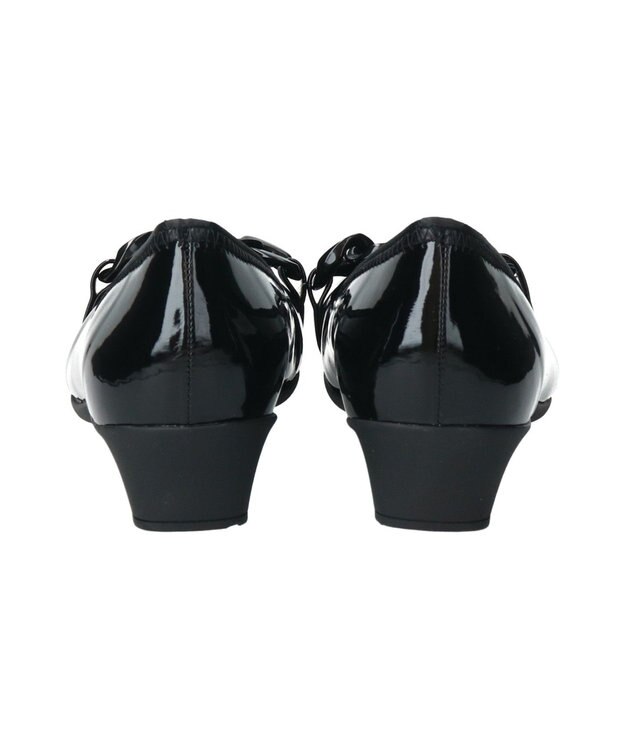 Bridget Birkin 【Bridget Birkin Walk】アクリルチェーンウォーキングパンプス ブラックエナメル