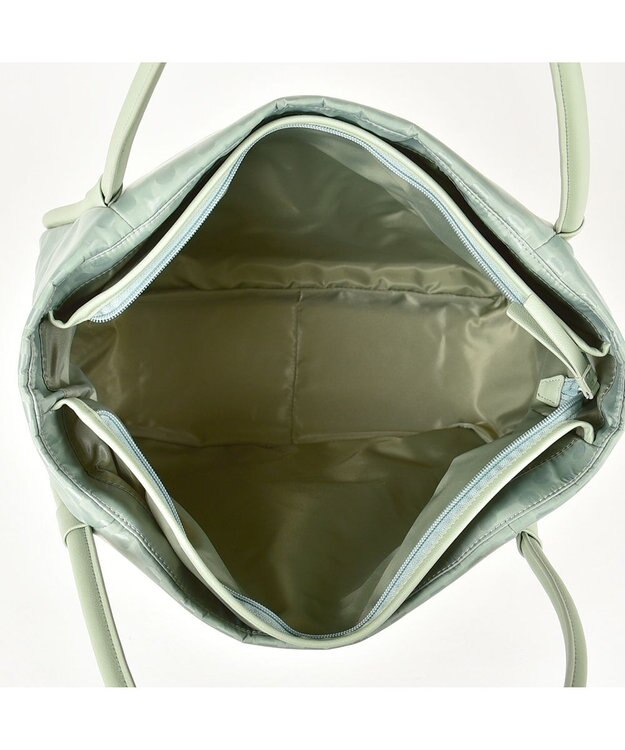 Y'SACCS Polka Dots パイピングトート Sサイズ ライトグリーン