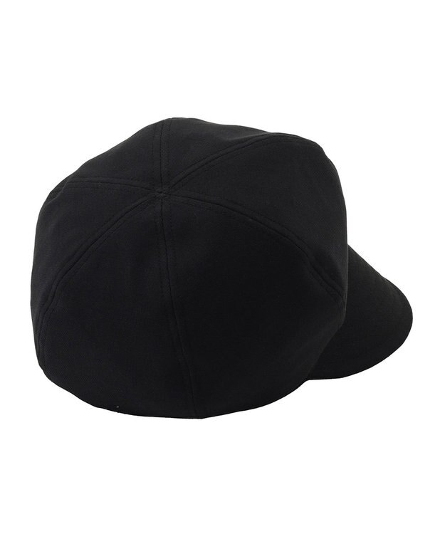 MOONBAT 【日本製/サイズ調整】フルラ (FURLA) ロゴリボンキャスケット ブラック