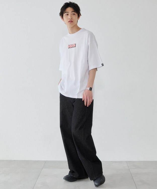 WEGO 【ユニセックス着用ITEM】別注VISIONグラフィックT（SS） ホワイト