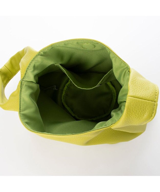 UNBILLION カシュカシュ cachecache / ワンハンドルラウンドバッグ グリーン