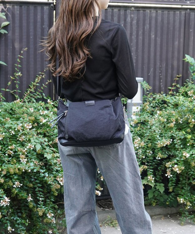 ACE BAGS & LUGGAGE kanana project collection ECD-1 ショルダーバッグ 横 19083 カナナプロジェクトコレクション ブラック