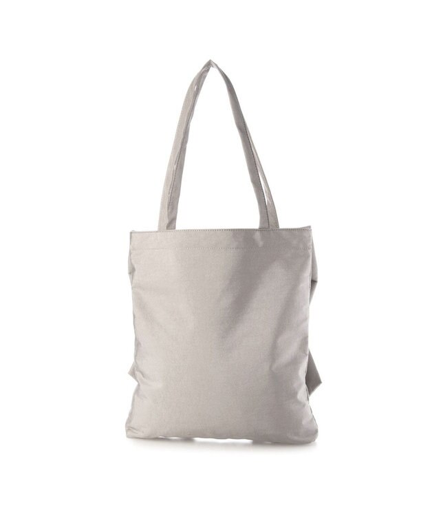 UNBILLION カシュカシュ cachecache / リボン付タテ型トートバッグ シルバー