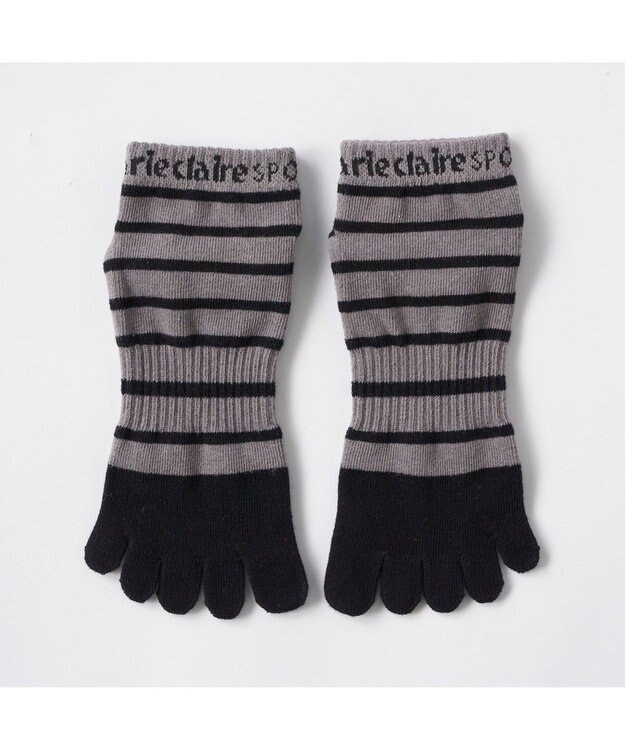 FILA GOLF／marie claire 【marie claire SPORT】 五本指ソックス ブラック