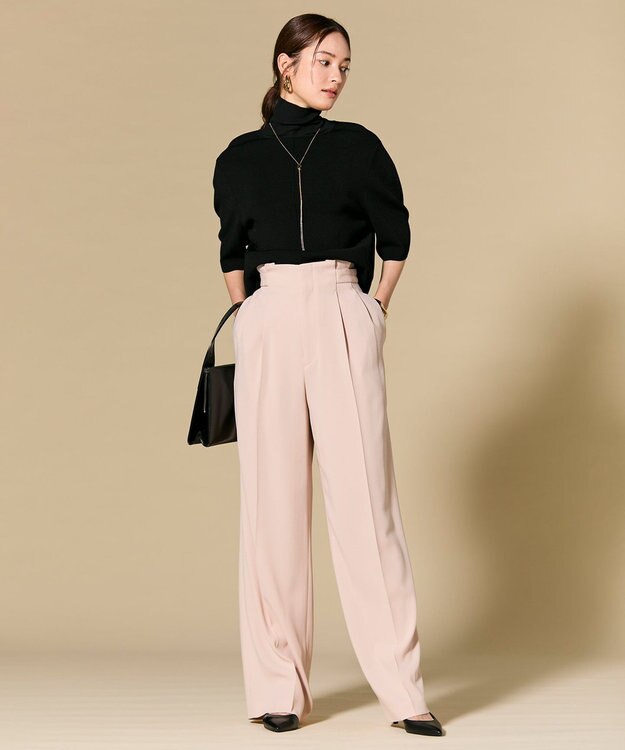 BEIGE， 【Lsize・セットアップ対応】CINDY / ハイウエストパンツ Nude