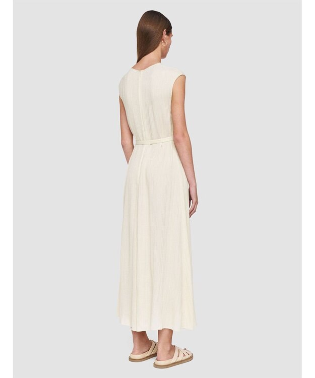 JOSEPH プリーツジャガード　ドレス Seashell