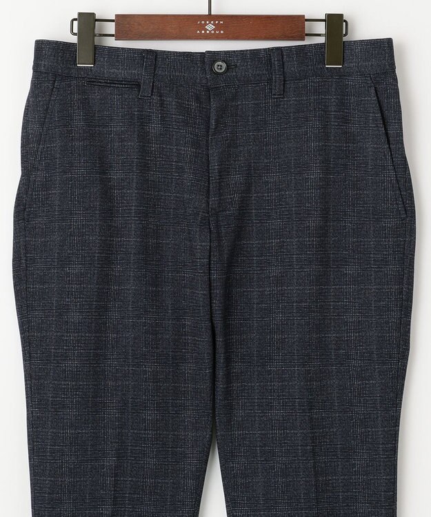 JOSEPH ABBOUD 【キングサイズ・ウエストも伸びる】ツィーディージャージーストレッチ パンツ ネイビー系4