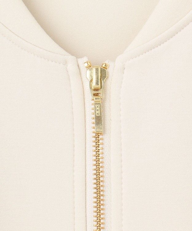 ANY 【洗える】ライトウエイト ジップブルゾン ベージュ