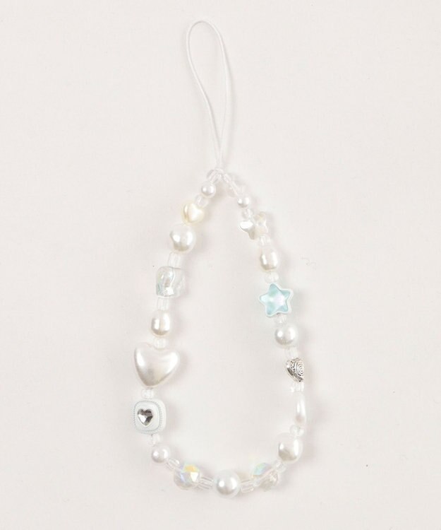 WEGO ビーズストラップキーホルダーK 柄4