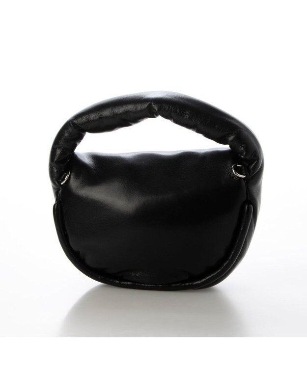 UNBILLION カシュカシュ cachecache / ハーフムーンワンハンドルミニショルダー ブラック