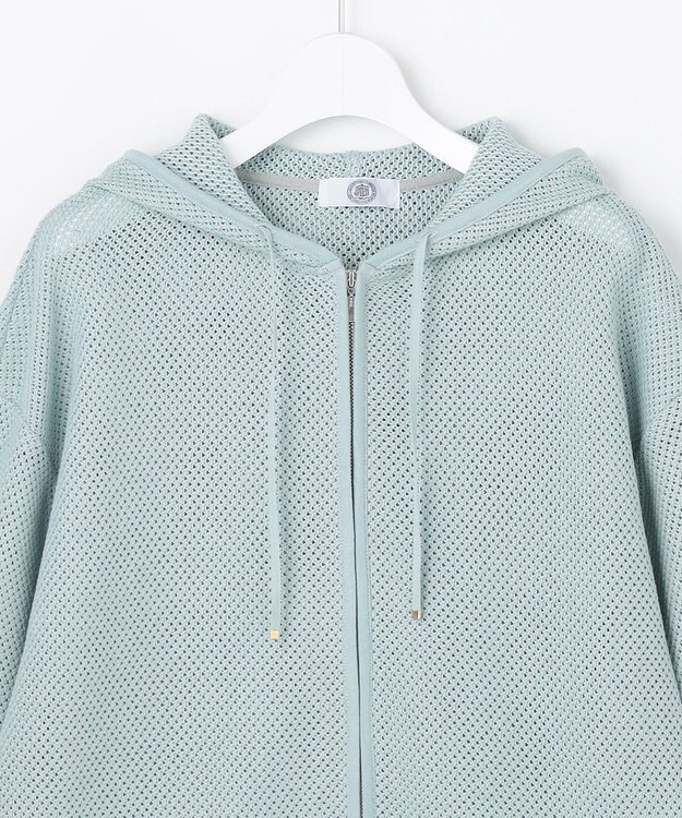 J.PRESS LADIES L ラッセルレース パーカー ダルブルー系