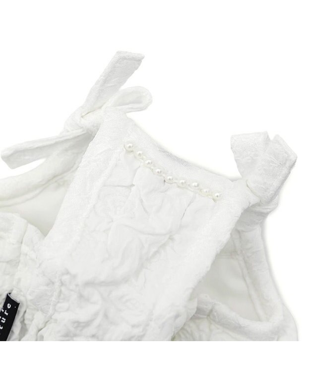 PET PARADISE cherircouture ホワイトローズ キャミソール 小型犬 ホワイト