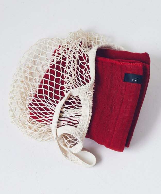 SHINTO TOWEL 【2.5-PLY GAUZE】 スローケット Deep Red