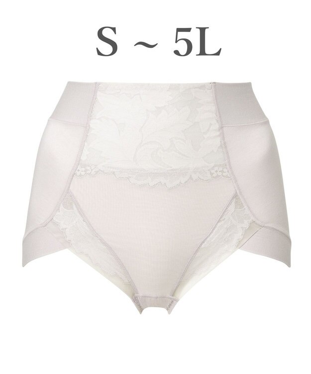 BRADELIS New York 【BRADELIS NewYork peace】ナチュラルフィット綿混ショーツ25 補正 補整下着 吸汗速乾 接触冷感で快適 シアーグレージュ