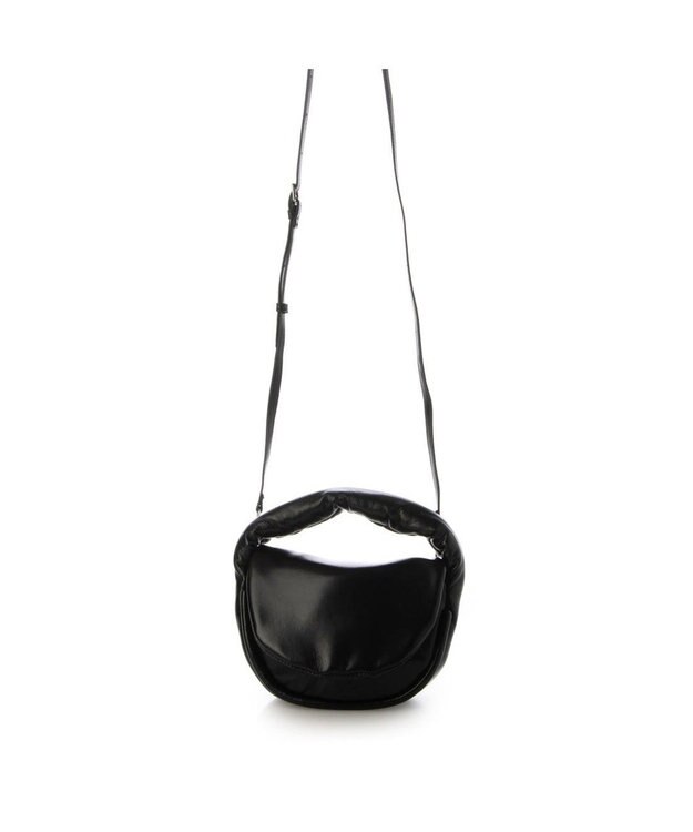 UNBILLION カシュカシュ cachecache / ハーフムーンワンハンドルミニショルダー ブラック