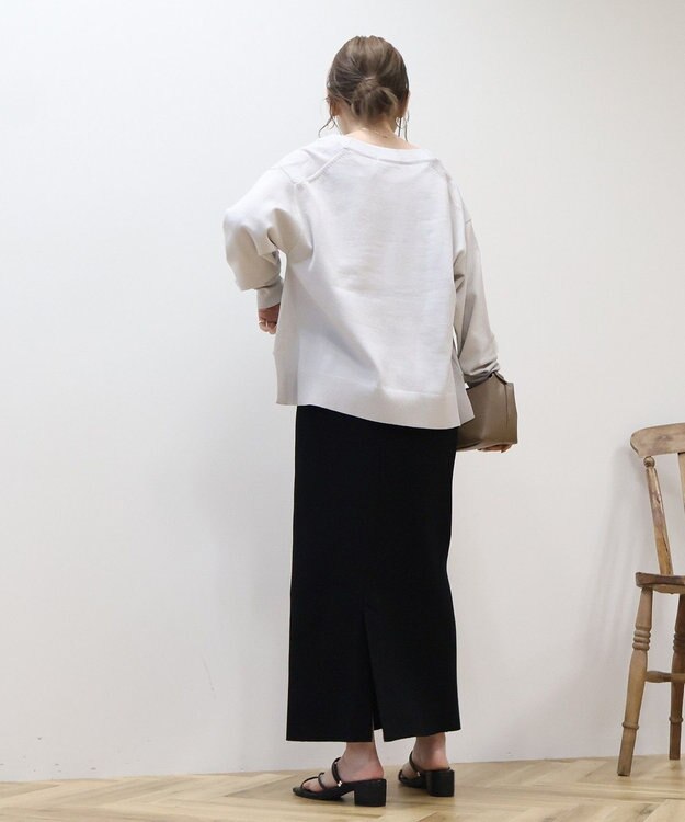 AMERICAN HOLIC Ｖネックニットカーディガン Light Gray