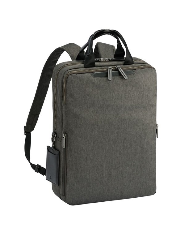 ACE BAGS & LUGGAGE ace. フィッテムヘザー ビジネスリュック  A4サイズ 14インチPC収納 20112 エース ブラック
