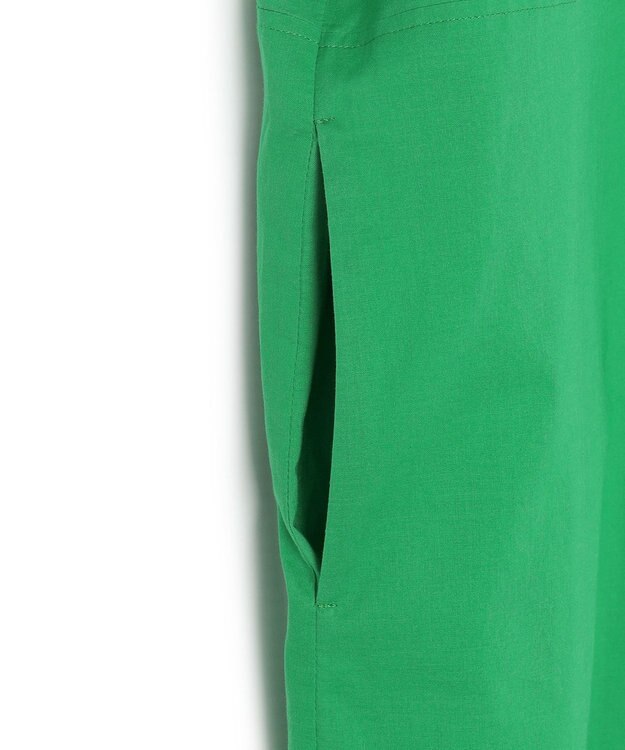 J.PRESS YORK STREET 【WOMEN】バイカラー ワンピース グリーン系1