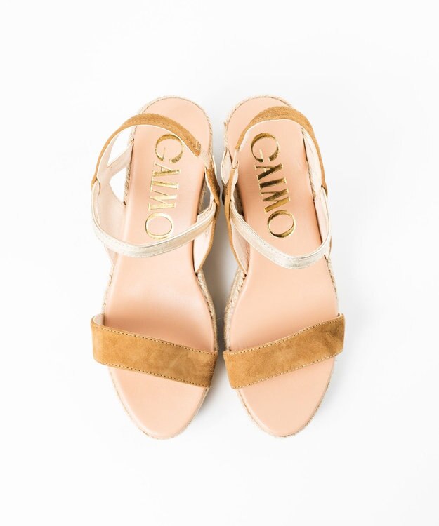 gaimo 【GAIMO/ガイモ】バイカラーヒールサンダル/GAEL-RS ベージュ