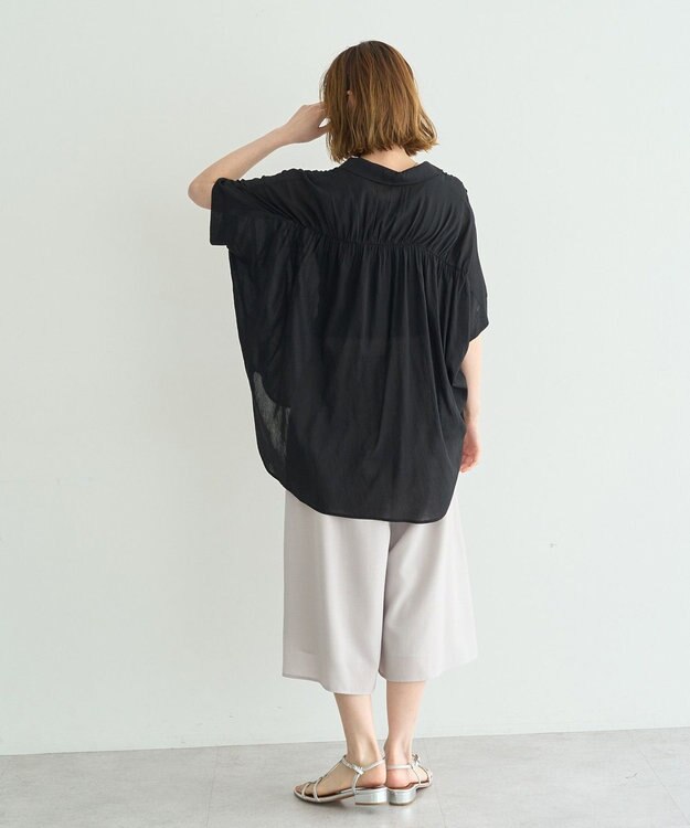 YECCA VECCA 【UVカット】ガウチョパンツ Light Gray